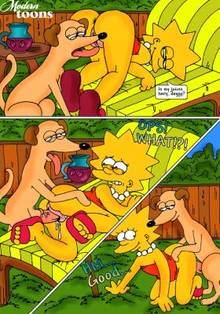 #pic505981: Lisa Simpson – Modern Toons – Santa’s Little Helper – The Simpsons