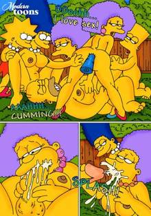 #pic504192: Bart Simpson – Homer Simpson – Lisa Simpson – Marge Simpson – Modern Toons – Patty Bouvier – Selma Bouvier – The Simpsons