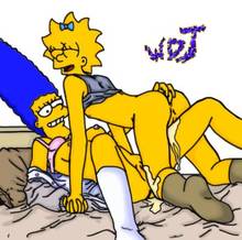 #pic122471: Maggie Simpson – Marge Simpson – The Simpsons – WDJ