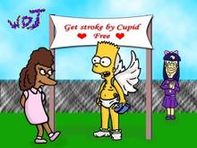 #pic122467: Bart Simpson – Janey Powell – Sherri – Terri – The Simpsons – WDJ