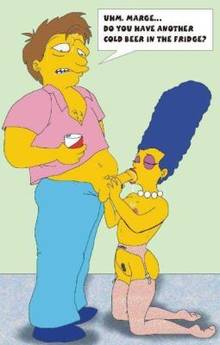 #pic1240358: Barney Gumble – Marge Simpson – The Simpsons