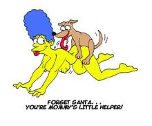 #pic1146367: Marge Simpson – Santa’s Little Helper – The Simpsons