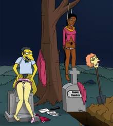 #pic1236399: Fyren – Manjula Nahasapeemapetilon – Maude Flanders – Moe Szyslak – The Simpsons
