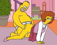 #pic591765: Homer Simpson – Maude Flanders – The Simpsons