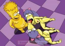 #pic589945: Bart Simpson – Sherri – Terri – The Simpsons – ToonFanClub
