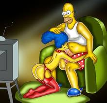 #pic273853: Homer Simpson – Marge Simpson – Rzhevskii – The Simpsons