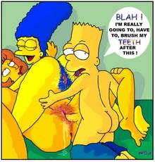 #pic267242: Bart Simpson – Marge Simpson – Maude Flanders – The Simpsons – necron99