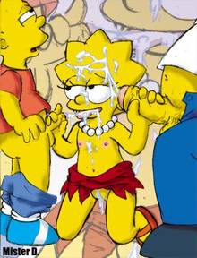 #pic267239: Bart Simpson – Homer Simpson – Lisa Simpson – Mister D – The Simpsons