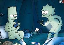 #pic124673: Bart Simpson – Lisa Simpson – Restless Foe – The Simpsons