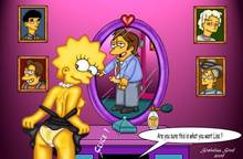 #pic124329: Lisa Simpson – Nelson Muntz – Stainless steel – The Simpsons