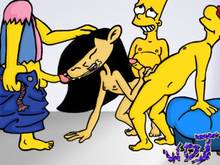 #pic122503: Bart Simpson – Codename: Kids Next Door – Kuki Sanban – Milhouse Van Houten – Nelson Muntz – The Simpsons – WDJ