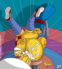 #pic1230129: Homer Simpson – Marge Simpson – The Simpsons – kogeikun