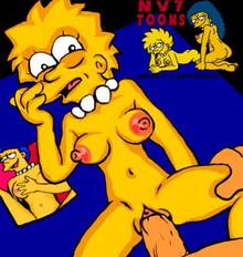 #pic102744: Lisa Simpson – Marge Simpson – The Simpsons – nev