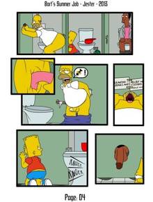 #pic1216442: Bart Simpson – Homer Simpson – Jester – The Simpsons – blargsnarf