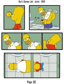 #pic1216441: Bart Simpson – Homer Simpson – Jester – The Simpsons – blargsnarf