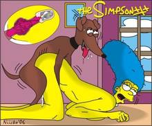 #pic653594: Marge Simpson – Niicko – Santa’s Little Helper – The Simpsons
