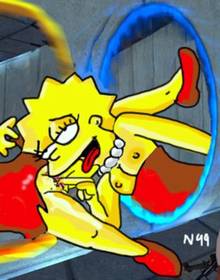 #pic653894: Lisa Simpson – Portal – The Simpsons – necron99