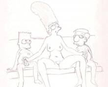 #pic653551: Bart Simpson – Marge Simpson – Milhouse Van Houten – The Simpsons – ohhjeez