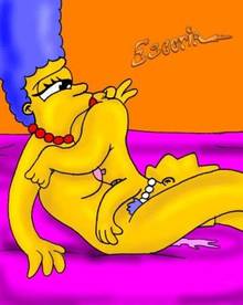 #pic652905: Escoria – Lisa Simpson – Marge Simpson – The Simpsons