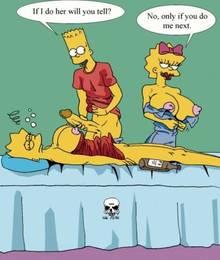 #pic238595: Bart Simpson – Lisa Simpson – Maggie Simpson – The Fear – The Simpsons