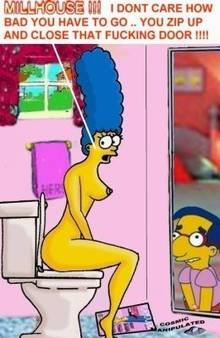 #pic222273: Cosmic – Marge Simpson – Milhouse Van Houten – The Simpsons