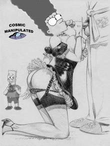 #pic222250: Bart Simpson – Cosmic – Marge Simpson – The Simpsons