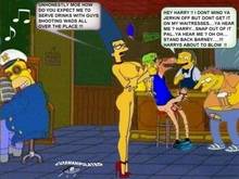 #pic222116: Barney Gumble – Cosmic – Homer Simpson – Marge Simpson – Moe Szyslak – The Simpsons