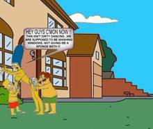 #pic222115: Bart Simpson – Cosmic – Marge Simpson – Nelson Muntz – The Simpsons