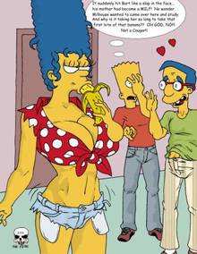 #pic217281: Bart Simpson – Marge Simpson – Milhouse Van Houten – The Fear – The Simpsons
