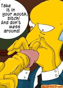 #pic1210375: Homer Simpson – Montgomery Burns – The Simpsons – comics-toons