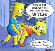 #pic198813: Bart Simpson – Lisa Simpson – The Simpsons – battle angel