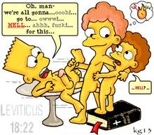 #pic185084: Bart Simpson – Rod Flanders – The Simpsons – Todd Flanders – kg13