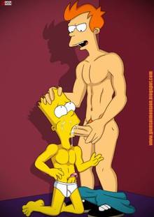 #pic1209299: Bart Simpson – Fry – Futurama – The Simpsons – crossover – gnninsdimension