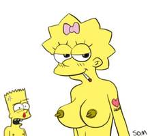 #pic178373: Bart Simpson – Maggie Simpson – The Simpsons – som