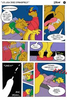 #pic174516: Lisa Simpson – Milhouse Van Houten – The Simpsons – comic – disnae