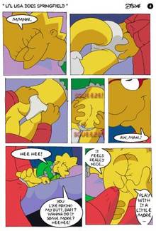 #pic174513: Lisa Simpson – Milhouse Van Houten – The Simpsons – comic – disnae