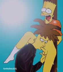 #pic10890: Bart Simpson – Sideshow Bob – The Simpsons – lonleyboy101
