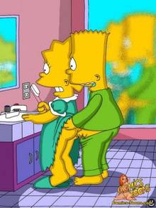 #pic10868: Bart Simpson – Lisa Simpson – The Simpsons – comics-toons