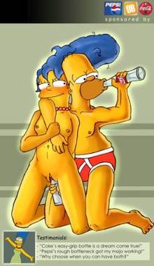 #pic8921: Homer Simpson – Marge Simpson – Orange Box – The Simpsons