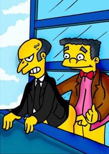 #pic63929: Montgomery Burns – The Simpsons – Waylon Smithers
