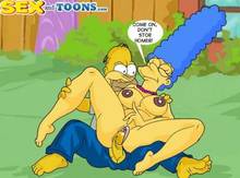 #pic63734: Homer Simpson – Marge Simpson – The Simpsons – sex and toons
