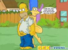 #pic63731: Homer Simpson – Marge Simpson – The Simpsons – sex and toons
