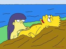 #pic58153: Bart Simpson – Sherri – Terri – The Simpsons – Ximpxonx