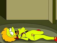 #pic61005: Lisa Simpson – The Simpsons – Wolverine (artist)