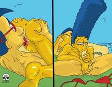 #pic50721: Marge Simpson – Milhouse Van Houten – The Fear – The Simpsons