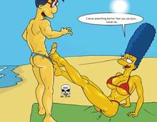 #pic50720: Marge Simpson – Milhouse Van Houten – The Fear – The Simpsons