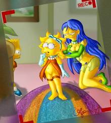 #pic47523: Alger – Bart Simpson – Lisa Simpson – Marge Simpson – The Simpsons