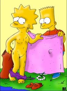 #pic32178: Bart Simpson – Lisa Simpson – Restless Foe – The Simpsons